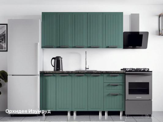 Кухня Орхидея 1.6 Изумруд