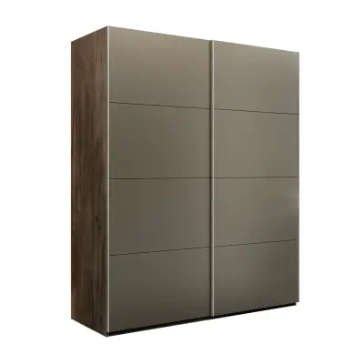 Крафт табачный 2000х2400х660 2 штанги, 4 полки, 2 ящика Серебро профиль