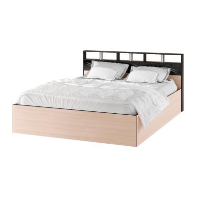 Корпус кровати Эрика (1,4м) венге/дуб молочный