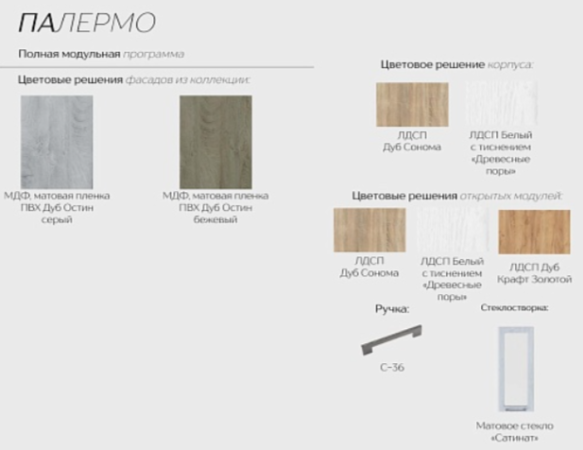 Кухня Палермо композиция 2